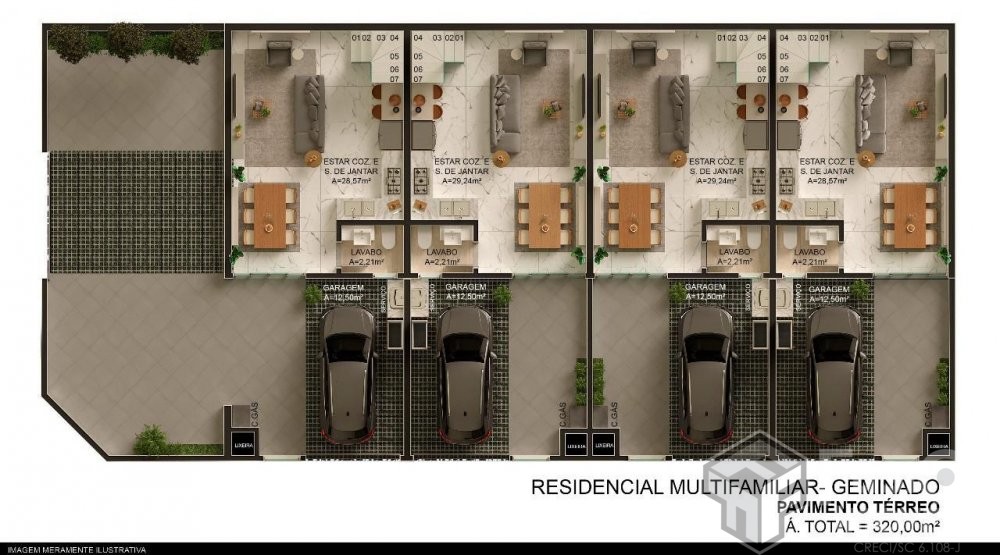 Sobrado Germinado Zimbros
